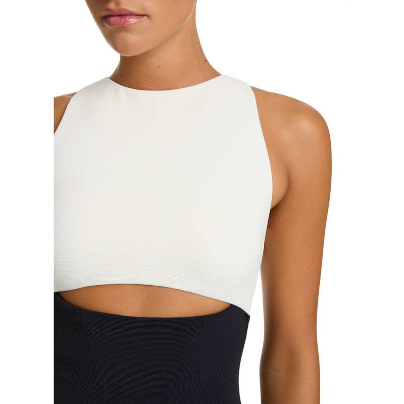 Jets Cut Out High Neck 1Pce image number 2